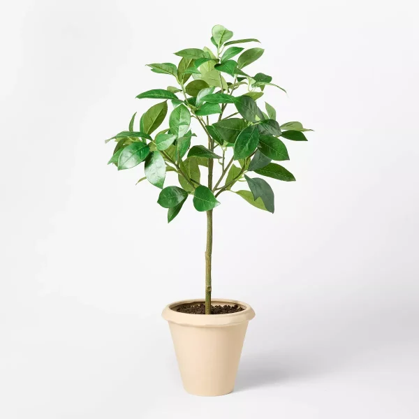 Green Leaf Mini Artificial Tree